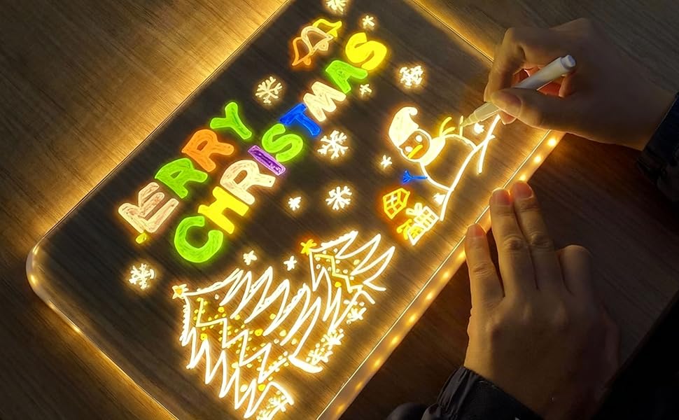 LED Drawing Board by KSMasters | Screen-Free Creativity for Kids