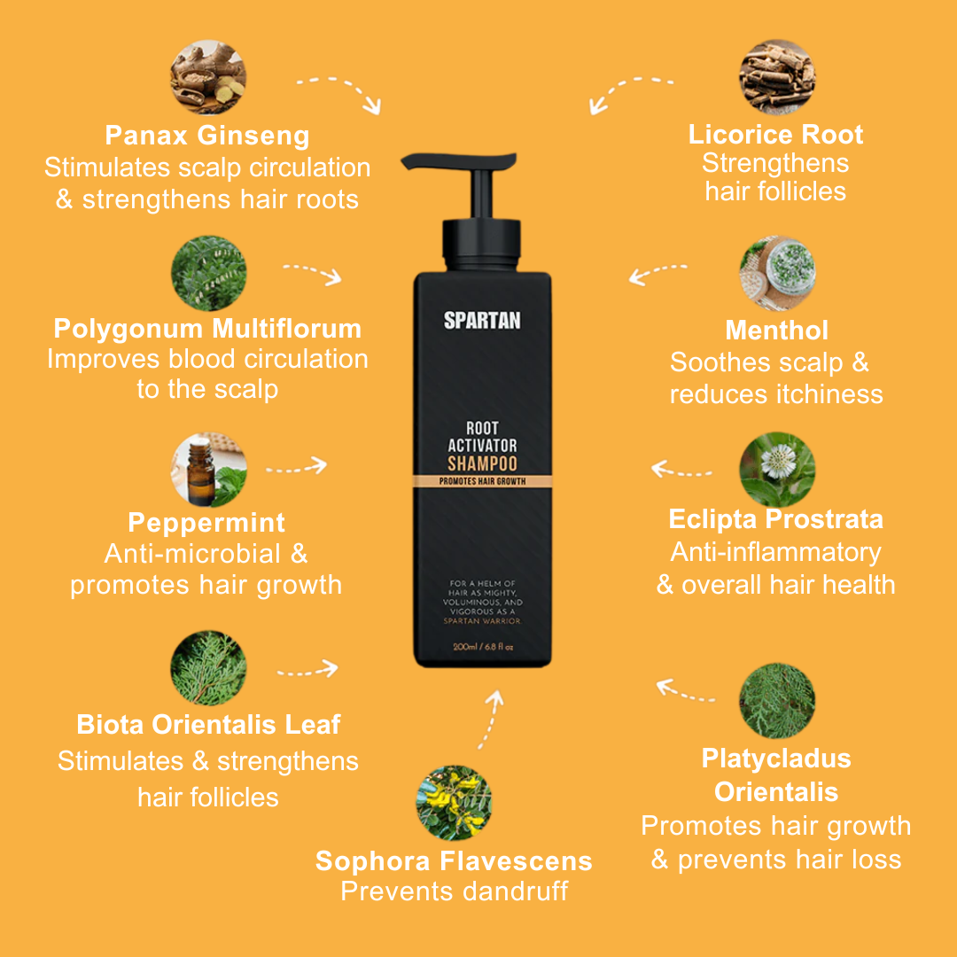 RootRevive Activator Shampoo for Men — Helps Reduce Breakage & Support Thicker-Looking Hair with 4 Washes/Week*