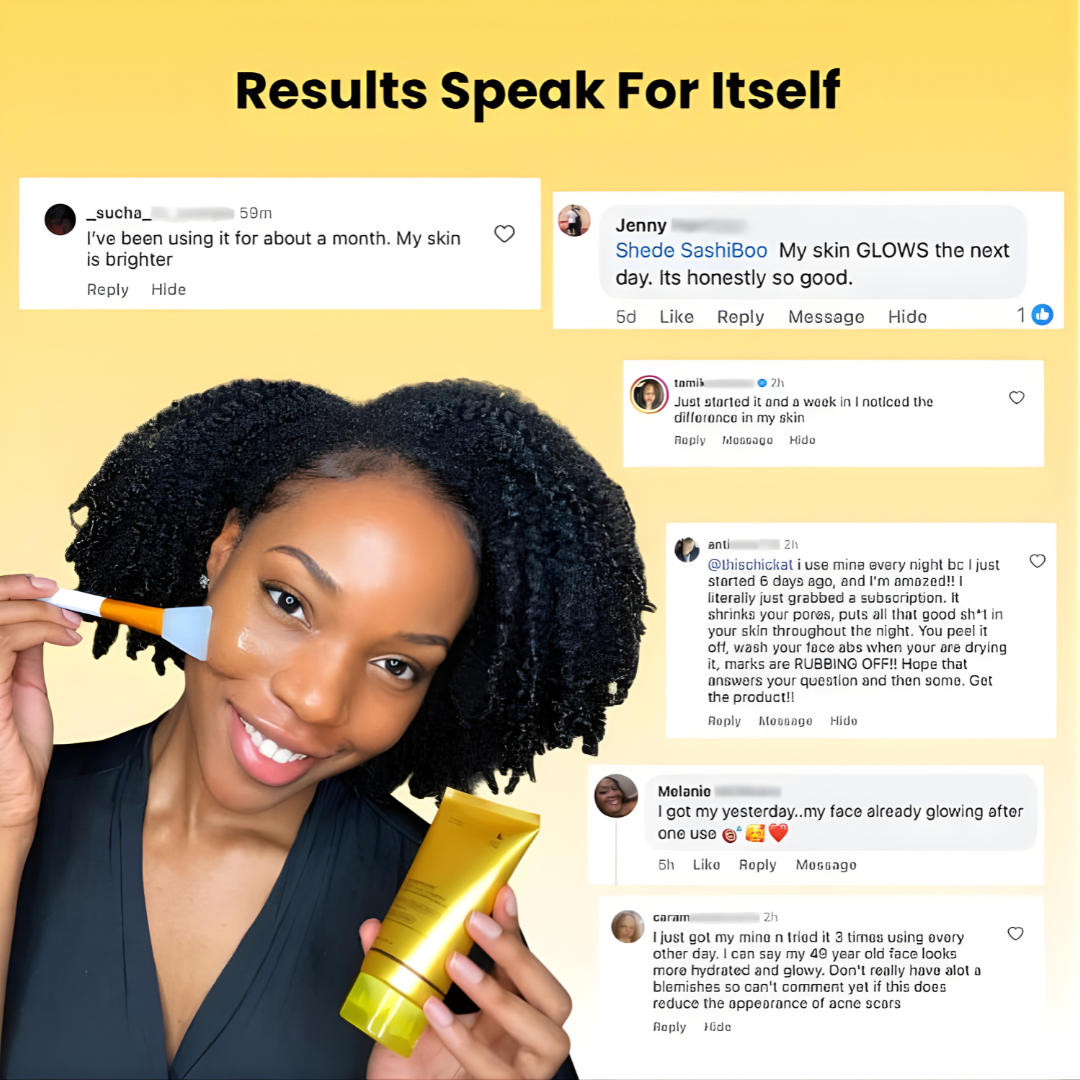 Exterreo Radiance Overnight Mask | Brightening & Hydrating Night Facial Mask (75ml)