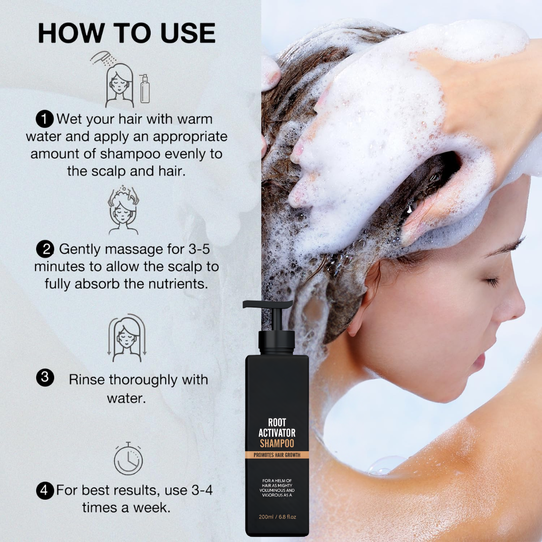 RootRevive Activator Shampoo for Men — Helps Reduce Breakage & Support Thicker-Looking Hair with 4 Washes/Week*